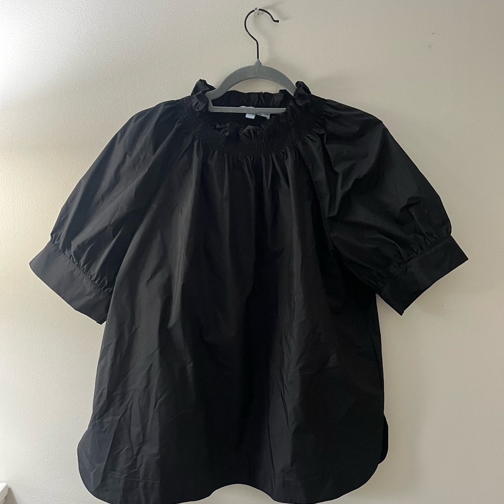 ANTONIO MELANI Elegant Black Blouse